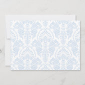 Sweet Safari Animaux garçon Baby shower Invitation (Dos)