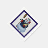 Sweet Sailor Snowman Holiday Servetten (Hoek)