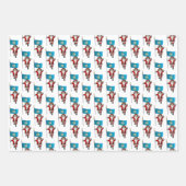 Sweet Santa Claus bezoekt South Dakota Inpakpapier Vel (Voorkant)