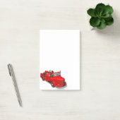 Sweet Santa Claus in Fire Engine Post-it® Notes (Kantoor)