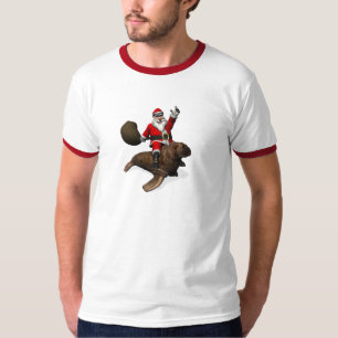 Sweet Santa Claus Loves Walruses T-shirt