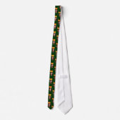 Sweet Santa Claus met vlag van Spanje Stropdas (Achterkant)