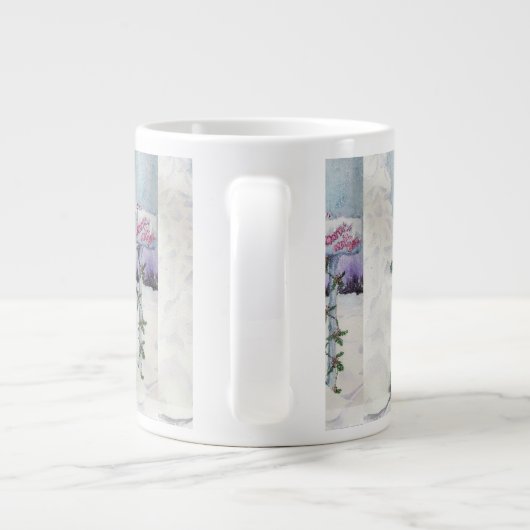 SWEET SANTA CLAUSE LETTER JUMBO MOK (Achterkant)