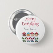 Sweet Santas Ronde Button 5,7 Cm (Voorkant /achterkant)
