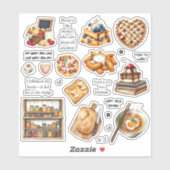 Sweet & Savory Delights Sticker Blad (Vel)