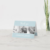 Sweet Scallops Baby bedankkaart (Voorkant)