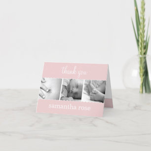 Sweet Scallops Baby Hartelijk dank Bedankkaart