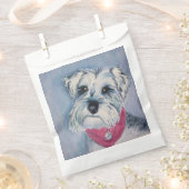 SWEET SCHNAUZER PUPPY DOG DANK U BEDANKZAKJE (Geknipt)