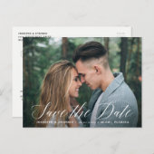 Sweet Script | Briefkaart Datum opslaan (Voorkant / Achterkant)