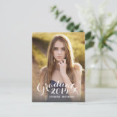 Sweet Script | Invitation de la fête de graduation (Debout devant)