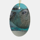 Sweet Seal Keramisch Ornament (Links)