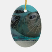 Sweet Seal Keramisch Ornament (Voorkant)