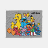Sweet Sesame Street Pals Fleece Deken (Voorkant (Horizontaal))