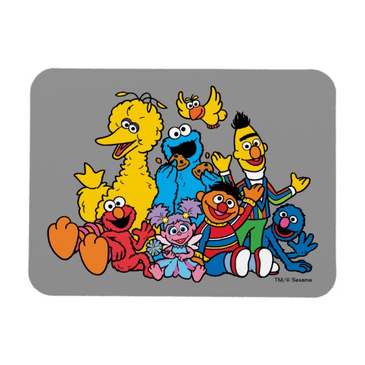 Sweet Sesame Street Pals Magneet (Horizontaal)