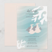 Sweet Shark Baby Kaart (Voorkant / Achterkant)