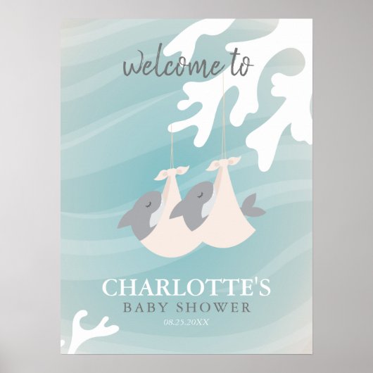 Sweet Shark Baby Poster (Voorkant)