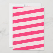 Sweet Shop Candyland verjaardagsfeestje uitnodigin Kaart (Achterkant)