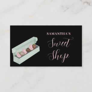 Sweet Shop QR Code Carte de visite