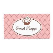 Sweet Shoppe Cupcake Labels (Voorkant)