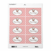 Sweet Shoppe Cupcake Labels (Full Sheet)