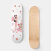 Sweet Shoppe Fairy White Skateboard (Recto)