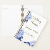 Sweet Shower Spring purple Floral Wedding Planner (Display)