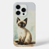 Sweet Siamese Kitten iPhone / iPad case (Achterkant)