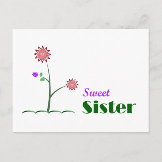 Sweet Sister Briefkaart