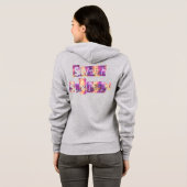Sweet Sixteen Art Print Hoodie (Achterkant volledig)
