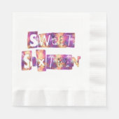 Sweet Sixteen Art Print Servet (Voorkant)