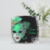 Sweet sixteen, Balle Masquerade, Invitation Partie (Debout devant)