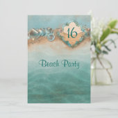 Sweet sixteen, Beach Party Invitation (Debout devant)