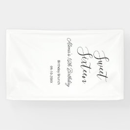 Sweet sixteen birthday brunch 16th birthday name d spandoek