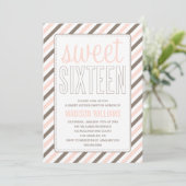 Sweet sixteen DE FLIRTY STRIPES | INVITATION D'ANN (Debout devant)
