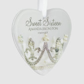 Sweet sixteen de la Couronne princesse d'argent Él (devant)