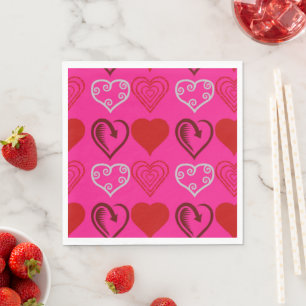 Sweet Sixteen Hearts & Love servetten