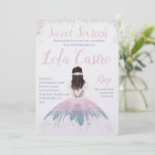 SWEET SIXTEEN INVITATION (Debout devant)