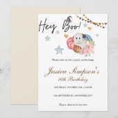 Sweet sixteen Invitation d'anniversaire (Devant / Derrière)