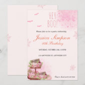 Sweet sixteen Invitation d'anniversaire (Devant / Derrière)