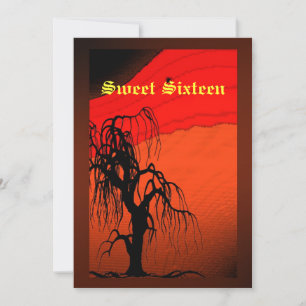 Sweet Sixteen, Invitation de Costume d'Halloween