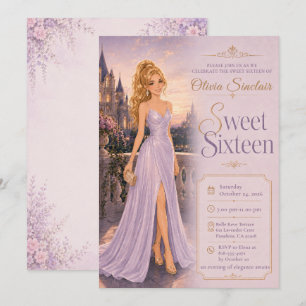 Sweet Sixteen Lavendel Kasteel Kaart