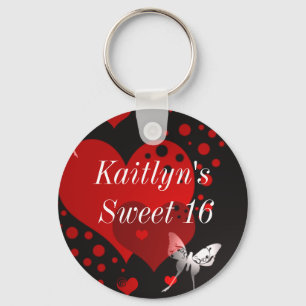 Sweet Sixteen Party Favor Sleutelhanger