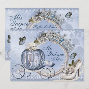 Sweet sixteen Quinceanera Invitations d'anniversai