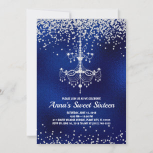 Sweet Sixteen Sparkle Uitnodigingen