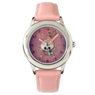 Sweet Skull Cupcake Horloge