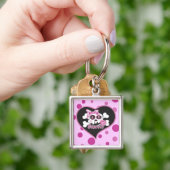 Sweet Skull Sleutelhanger (Hand)