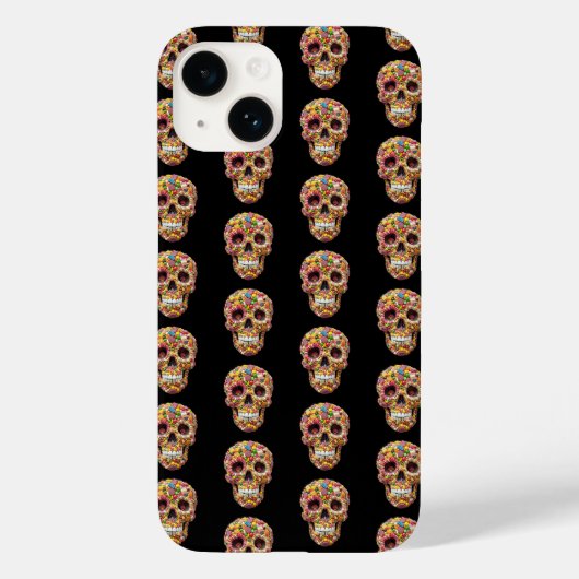 Sweet Skulls Case-Mate iPhone Case (Achterkant)