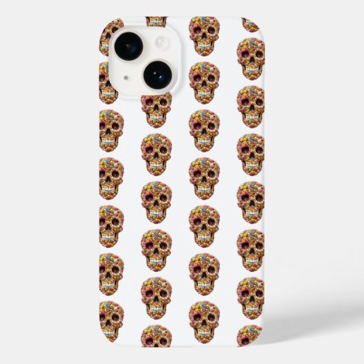 Sweet Skulls Case-Mate iPhone Case (Achterkant)