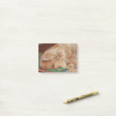 Sweet Slaapende Ginger Boy Post-it® Notes (Op bureau)