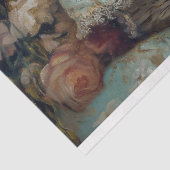 Sweet Sleeping Bunny Nursery Pasen Decoupage Tissuepapier (Detail)